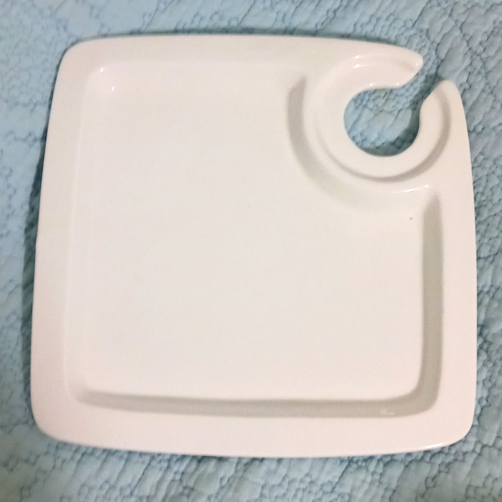 Set of Four Party Plates